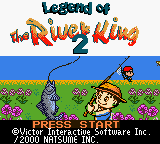 Legend of the River King 2 (Europe) Title Screen